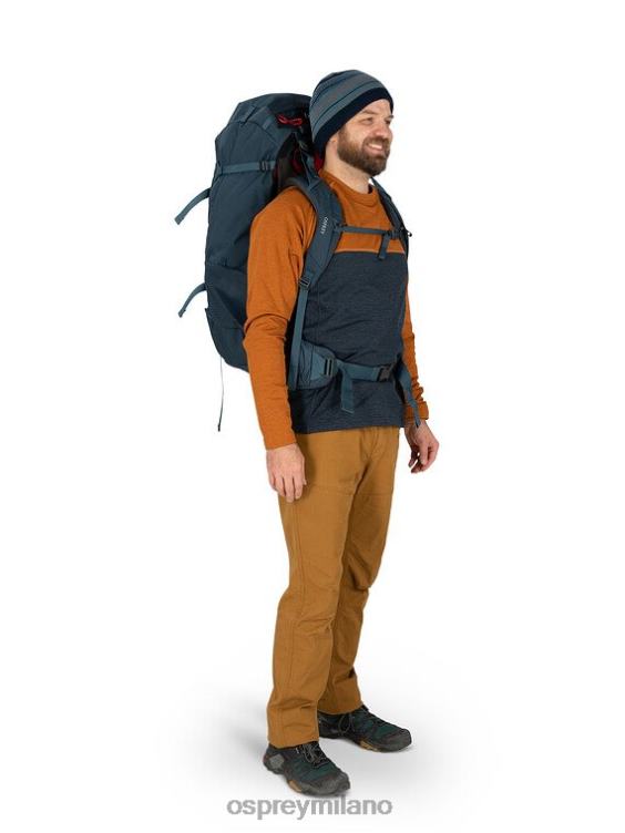spazio blu disattivato farpoint trek 55 viaggio | trekking Osprey uomini J82N2503 pacco bagagli