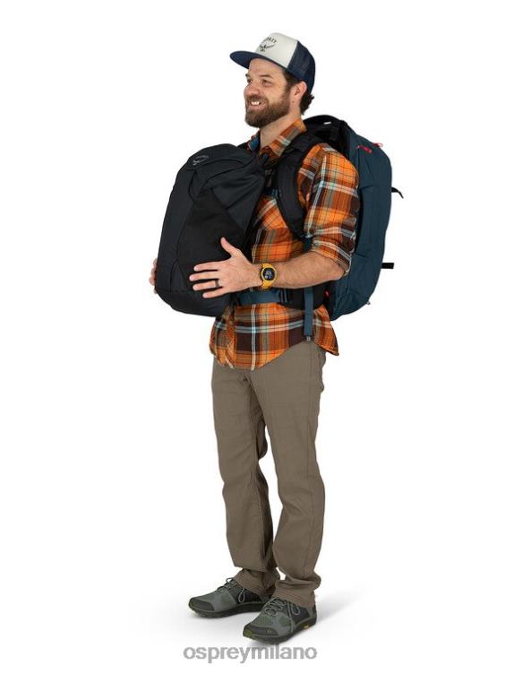 spazio blu disattivato pacchetto da viaggio farpoint 40 pacchetto da viaggio Osprey uomini J82N2552 borsa