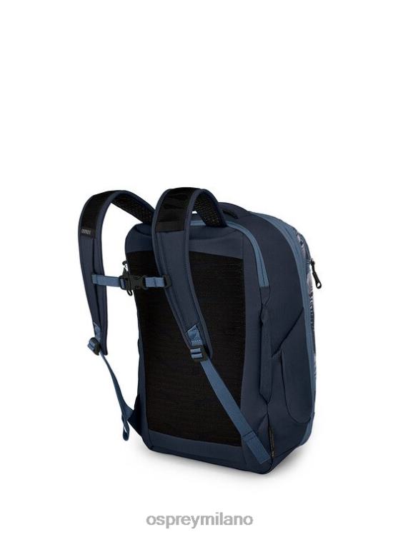 stampa di foglie di palma pacchetto da viaggio espandibile daylite 26+6 viaggi Osprey unisex J82N2582 borsa