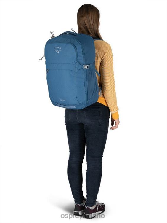 stampa di foglie di palma pacchetto da viaggio per bagaglio a mano daylite 44 viaggi Osprey unisex J82N2578 borsa