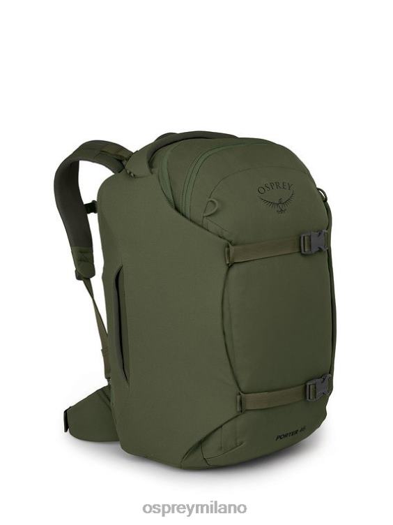 verde paglia di fieno pacchetto da viaggio porter 46 viaggi Osprey unisex J82N2565 borsa