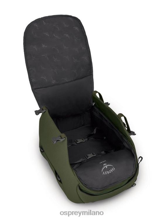 verde paglia di fieno pacchetto da viaggio porter 46 viaggi Osprey unisex J82N2565 borsa