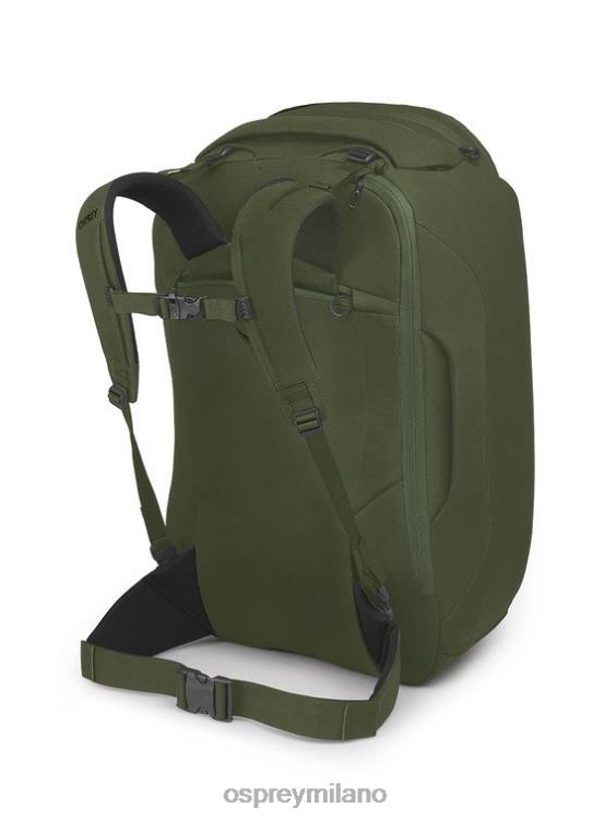 verde paglia di fieno pacchetto da viaggio porter 65 viaggi Osprey unisex J82N2526 pacco bagagli