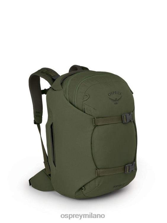 verde paglia di fieno pacchetto da viaggio porter bagaglio a mano 30 viaggi Osprey unisex J82N2547 borsa
