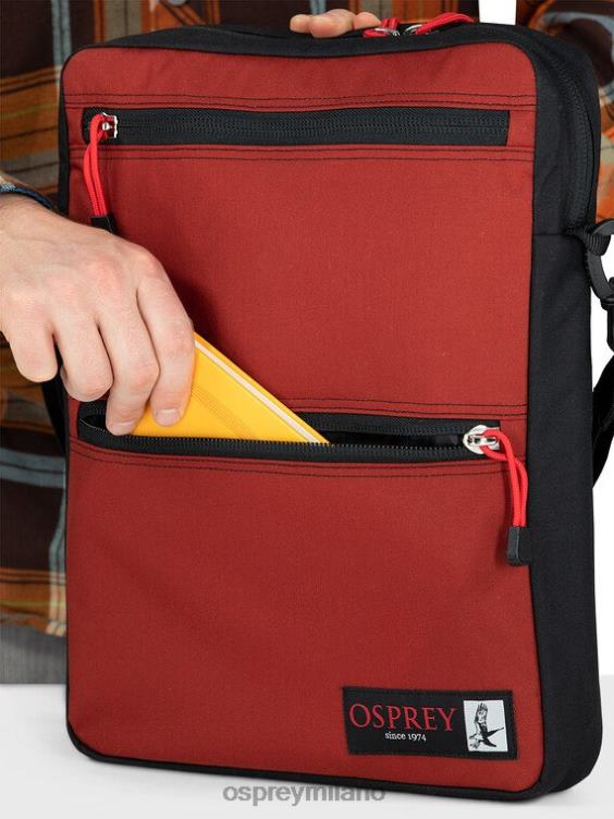nero musette del patrimonio 13 stile di vita Osprey unisex J82N2636 borsa