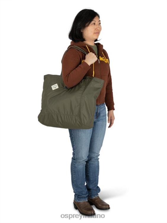 verde foresta pluviale resti di uno stile di vita semplice Osprey unisex J82N2640 borsa