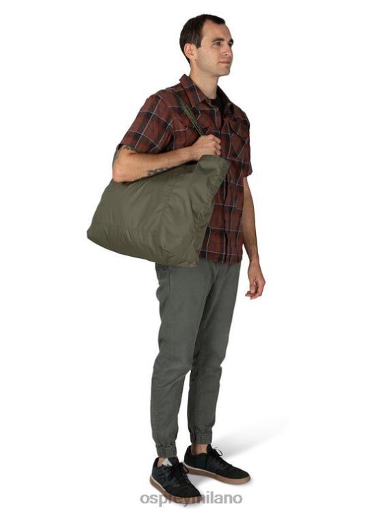 verde foresta pluviale resti di uno stile di vita semplice Osprey unisex J82N2640 borsa