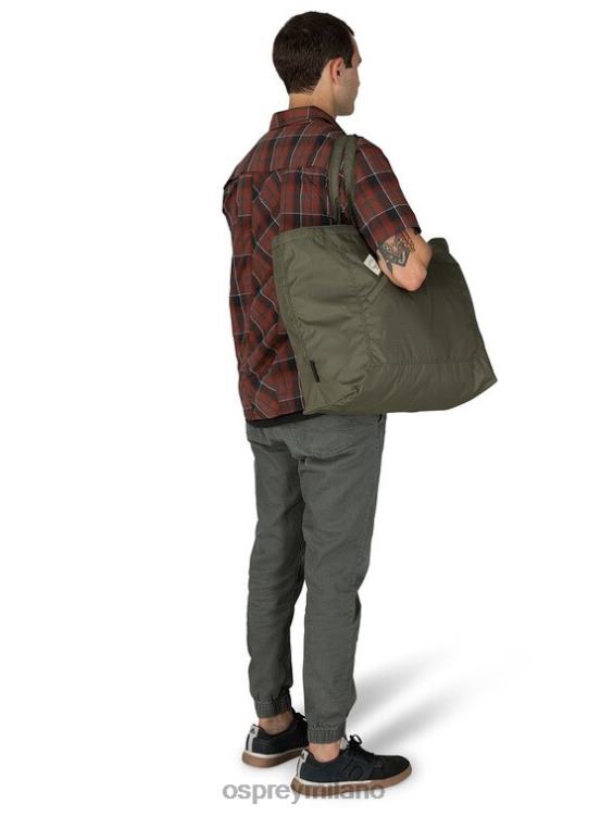 verde foresta pluviale resti di uno stile di vita semplice Osprey unisex J82N2640 borsa