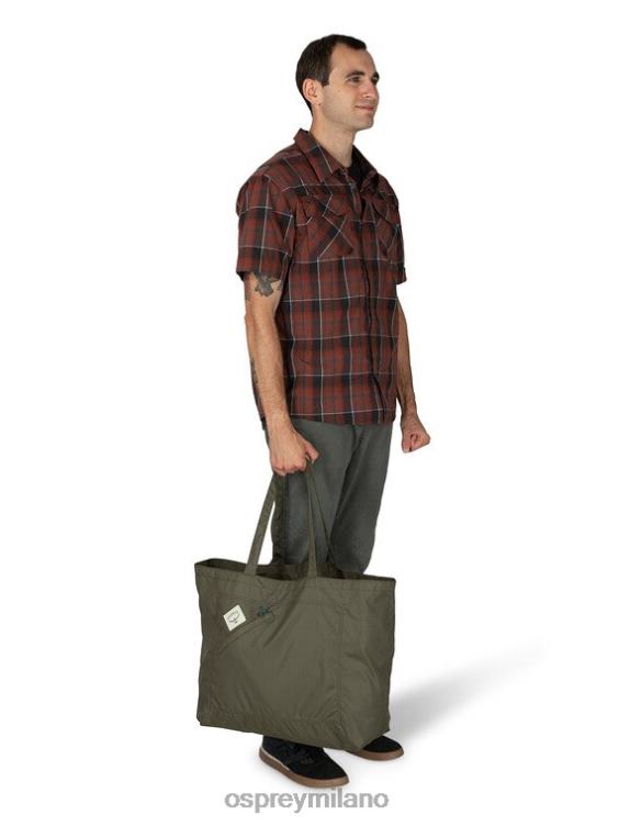 verde foresta pluviale resti di uno stile di vita semplice Osprey unisex J82N2640 borsa