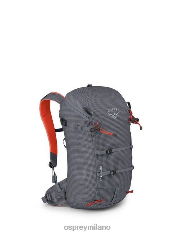 grigio tungsteno mutante 22 arrampicata su ghiaccio Osprey unisex J82N2438 zaino