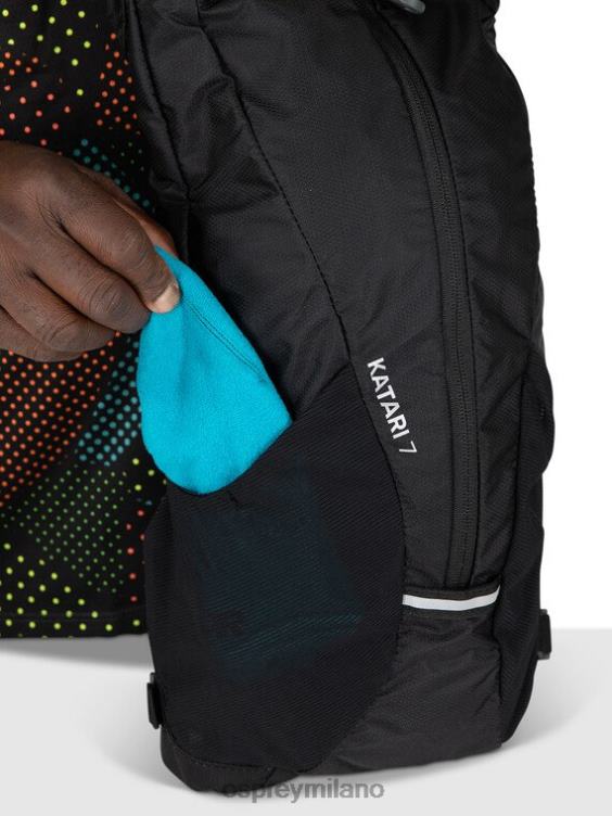 nero Katari 7 in bicicletta Osprey unisex J82N2172 zaino