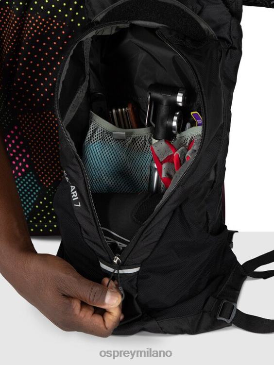 nero Katari 7 in bicicletta Osprey unisex J82N2172 zaino