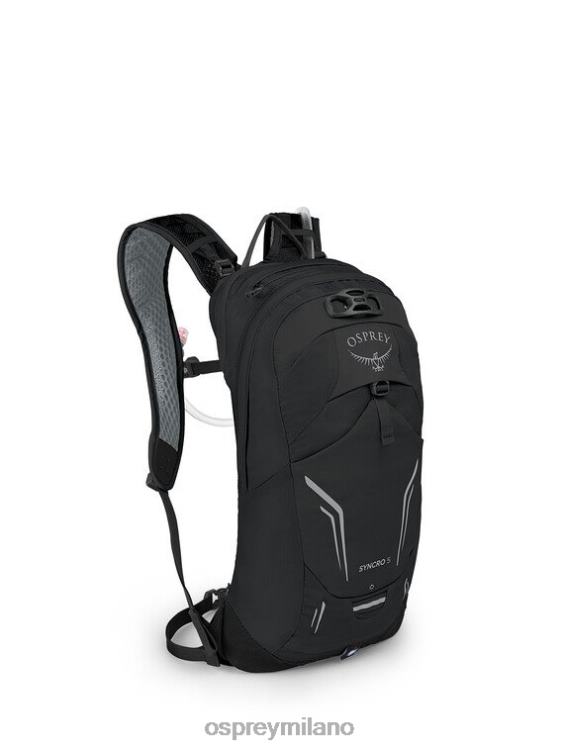 nero ciclismo sincronizzato 5 Osprey unisex J82N2126 zaino