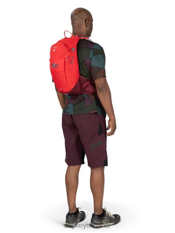 nero lucherino 12 in bicicletta Osprey unisex J82N2148 zaino