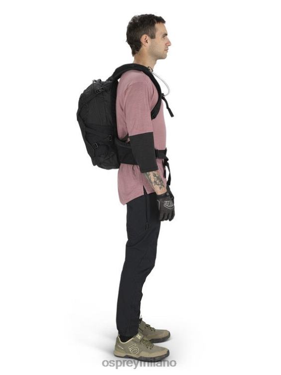 nero raptor pro 18 in bicicletta Osprey unisex J82N2123 zaino