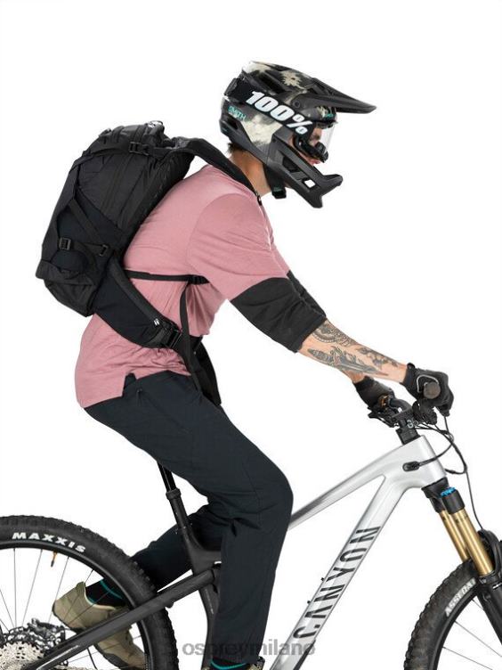 nero raptor pro 18 in bicicletta Osprey unisex J82N2123 zaino