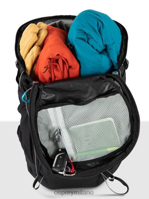 nero skimmer 28 in bicicletta Osprey unisex J82N2246 zaino