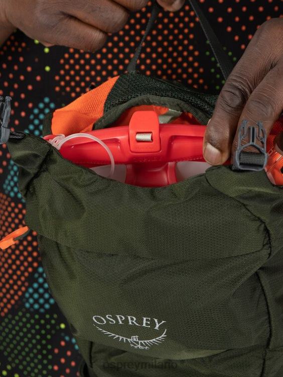 torrente verde Katari 3 in bicicletta Osprey unisex J82N2167 zaino