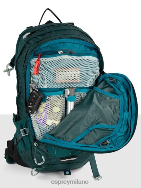 verde Baikal Sylva 12 in bicicletta Osprey unisex J82N2163 zaino