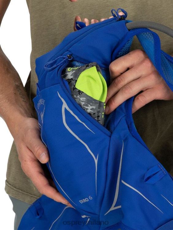 grigio antracite scuro duro 6 trail running Osprey uomini J82N2178 zaino