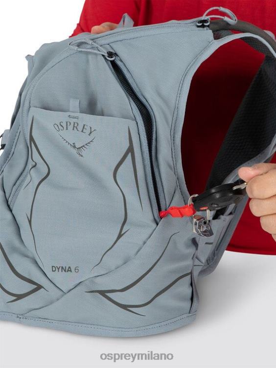 grigio ardesia dyna 6 trail running Osprey donne J82N2186 zaino