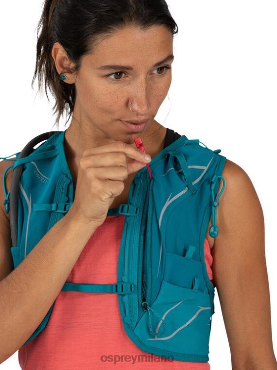 verde verderame dyna 6 trail running Osprey donne J82N2185 zaino