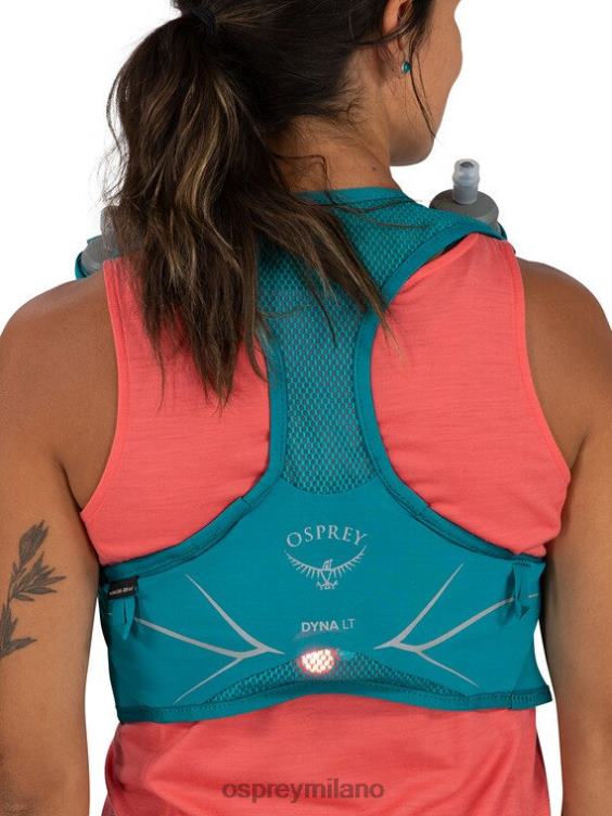 verde verderame dyna lt trail running Osprey donne J82N2181 zaino