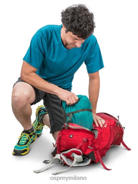 blu cetaceo stratos escursione di 34 giorni Osprey unisex J82N2284 zaino