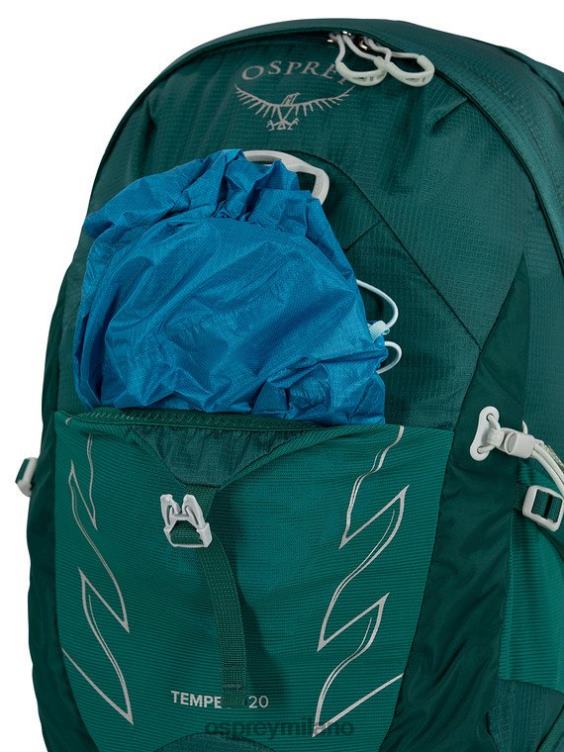campana arancione tempesta 20 giorni di escursioni Osprey donne J82N2337 zaino