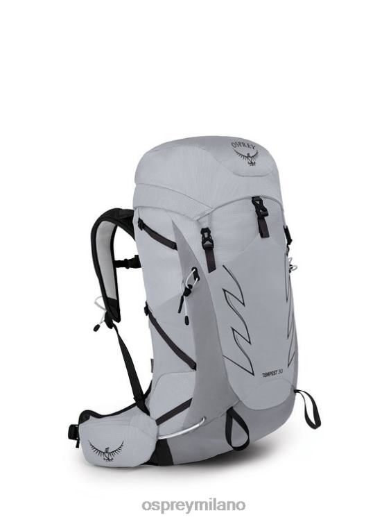 grigio alluminio tempesta di escursioni di 30 giorni Osprey donne J82N2346 zaino