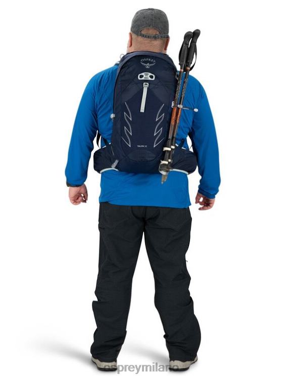 grigio eclissi talon 22 escursionismo con vestibilità estesa Osprey unisex J82N2315 zaino