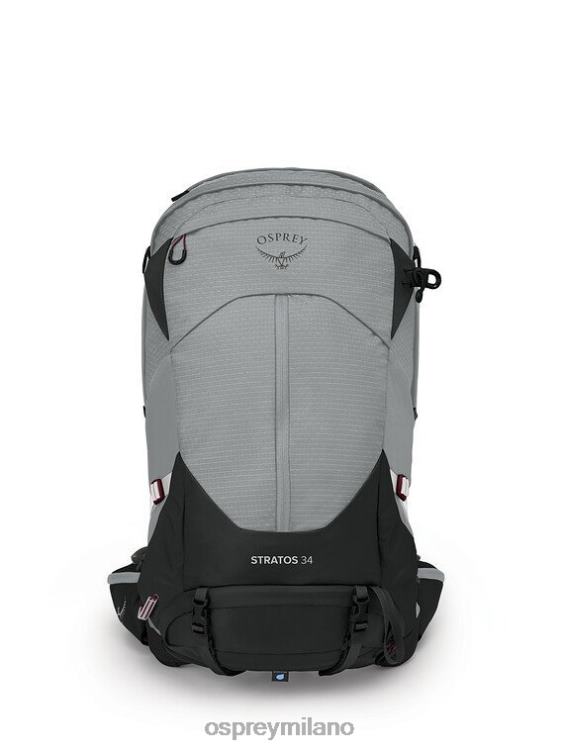 grigio fumo stratos escursione di 34 giorni Osprey unisex J82N2282 zaino