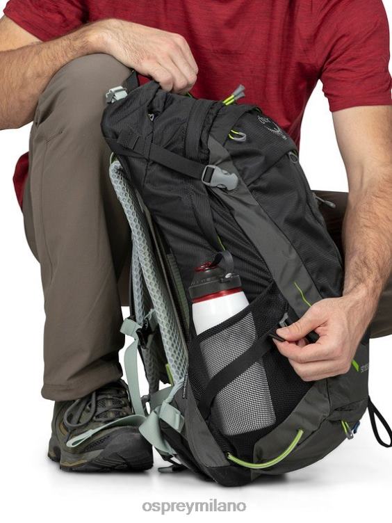 grigio fumo stratos escursioni di 24 giorni Osprey unisex J82N2271 zaino