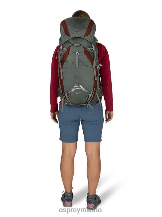 grigio nuvola eja 38 zaino in spalla ultraleggero | escursioni giornaliere Osprey donne J82N2251 zaino