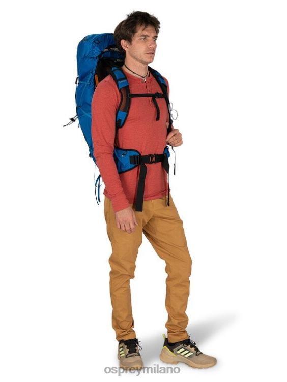 nastro blu exos 38 zaino in spalla ultraleggero | escursioni giornaliere Osprey uomini J82N2249 zaino