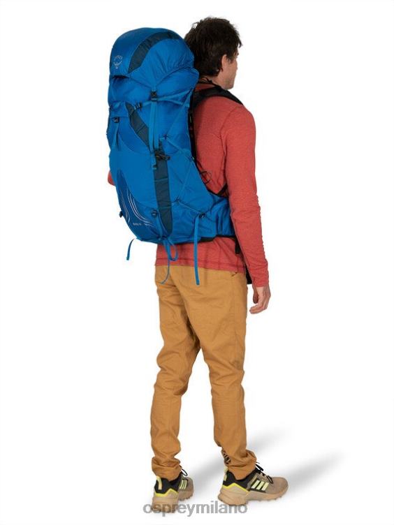 nastro blu exos 38 zaino in spalla ultraleggero | escursioni giornaliere Osprey uomini J82N2249 zaino