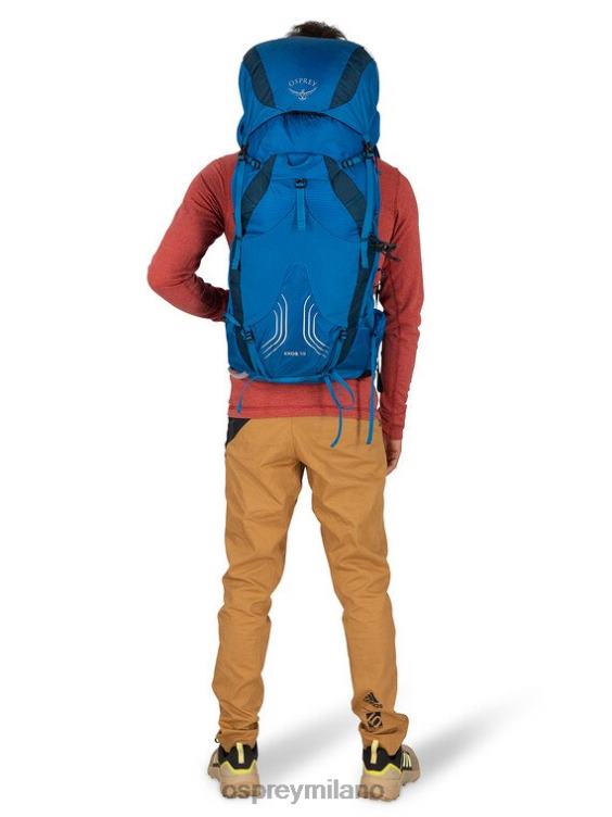 nastro blu exos 38 zaino in spalla ultraleggero | escursioni giornaliere Osprey uomini J82N2249 zaino
