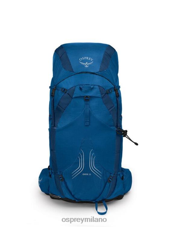 nastro blu exos 38 zaino in spalla ultraleggero | escursioni giornaliere Osprey uomini J82N2249 zaino
