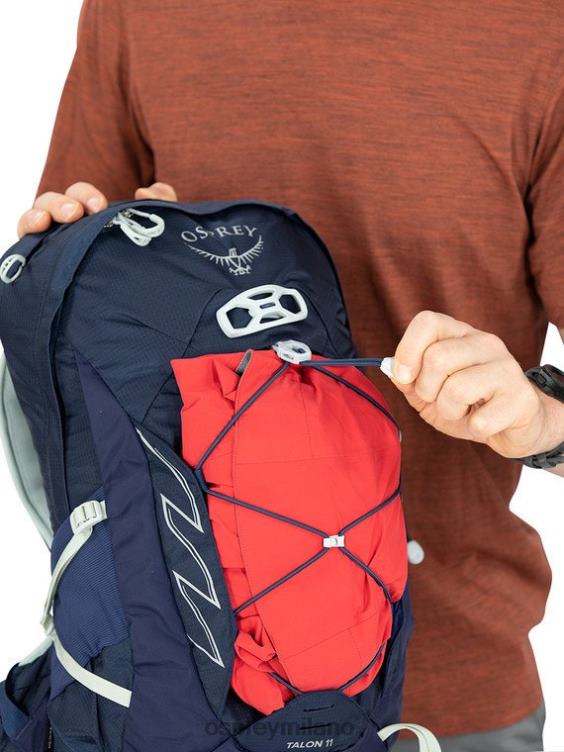 nero invisibile talon 11 escursionismo | multisport Osprey uomini J82N2299 zaino