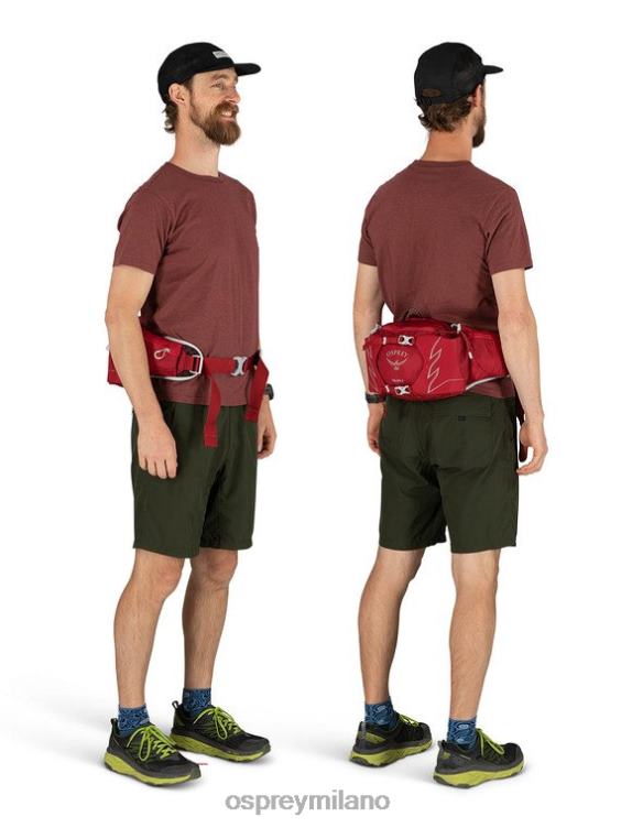 rosso cosmico talon 6 escursionismo | multisport Osprey uomini J82N2320 zaino