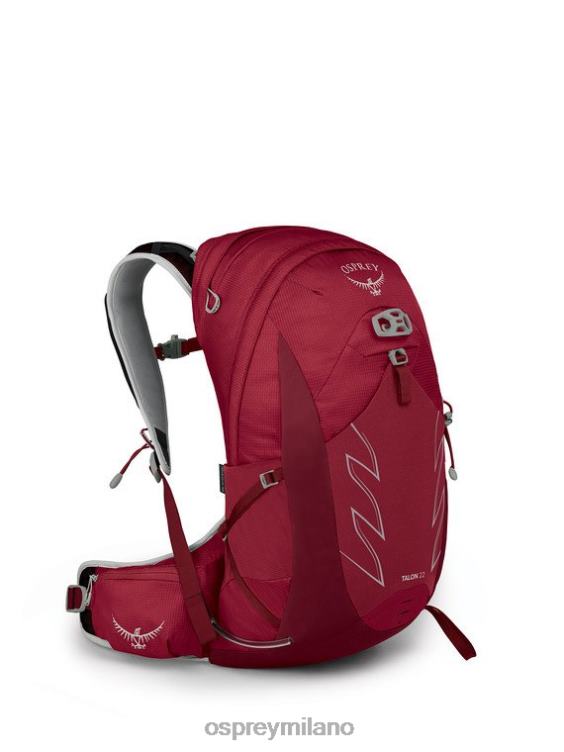 rosso cosmico talon escursione di 22 giorni Osprey uomini J82N2302 zaino