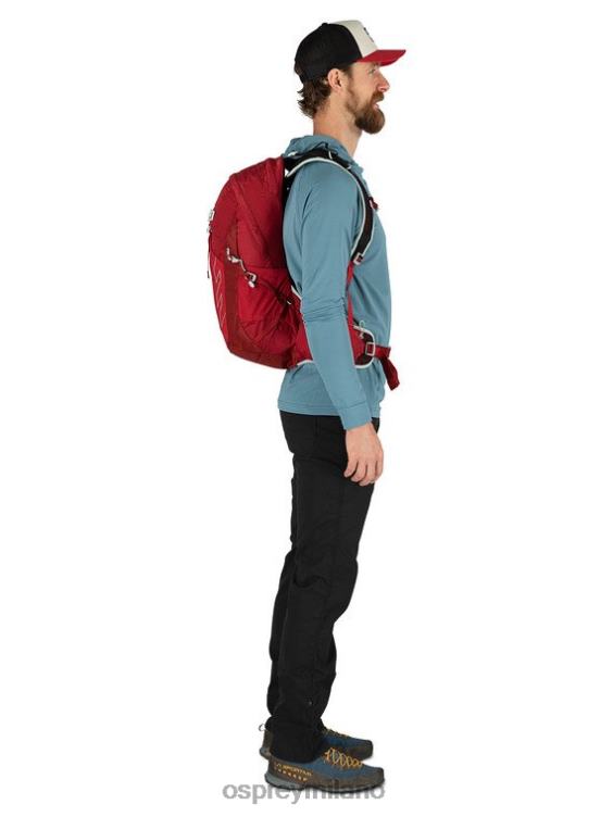rosso cosmico talon escursione di 22 giorni Osprey uomini J82N2302 zaino