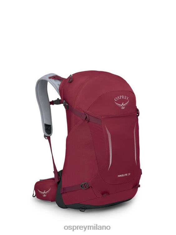rosso sangria Hikelite 28 escursionismo Osprey unisex J82N2208 zaino