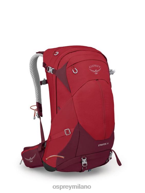 stella di Natale rossa stratos escursione di 34 giorni Osprey unisex J82N2283 zaino