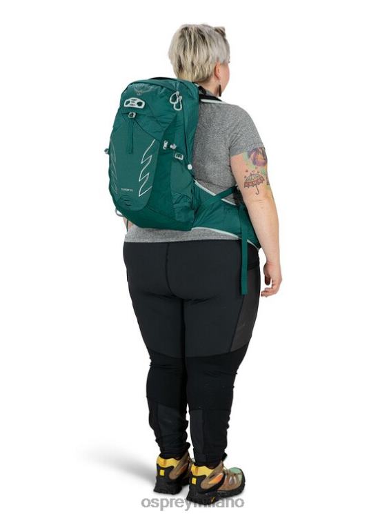 verde diaspro Tempest 20 escursionismo in forma estesa Osprey unisex J82N2339 zaino