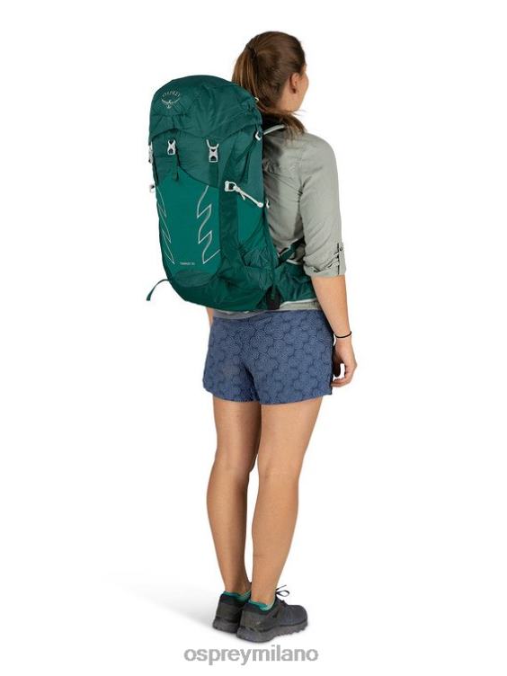 verde diaspro tempesta di escursioni di 30 giorni Osprey donne J82N2347 zaino