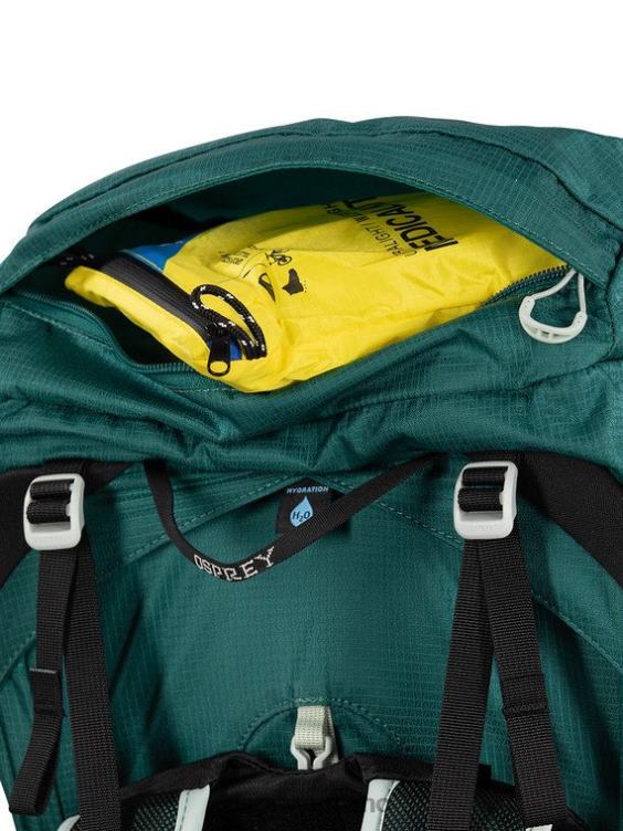 verde diaspro tempesta di escursioni di 30 giorni Osprey donne J82N2347 zaino