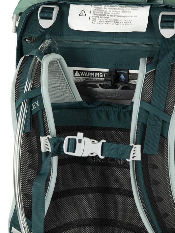 nero stellato marsupio poco lt Osprey unisex J82N2475 zaino