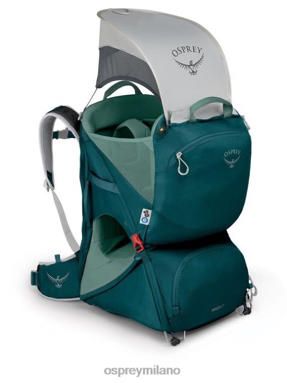 verde acqua profondo marsupio poco lt Osprey unisex J82N2478 zaino