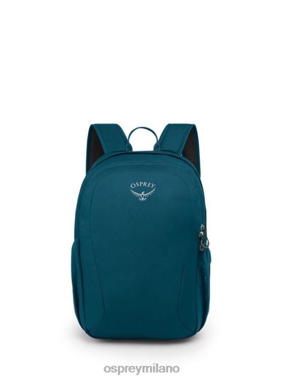blu giungla notturna resti dello stile di vita del pacchetto studentesco Osprey unisex J82N2489 zaino